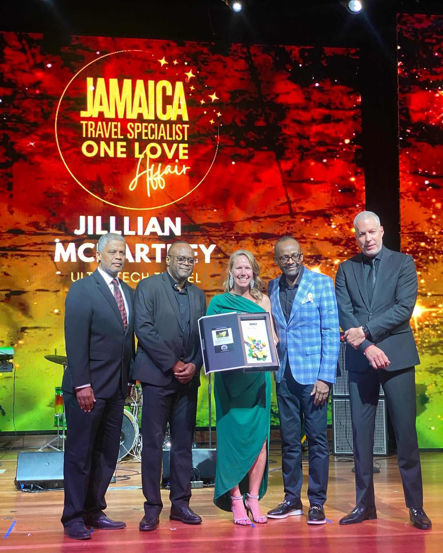 Jillian received an Aware for being a Top Jamaica Travel Agent in the world